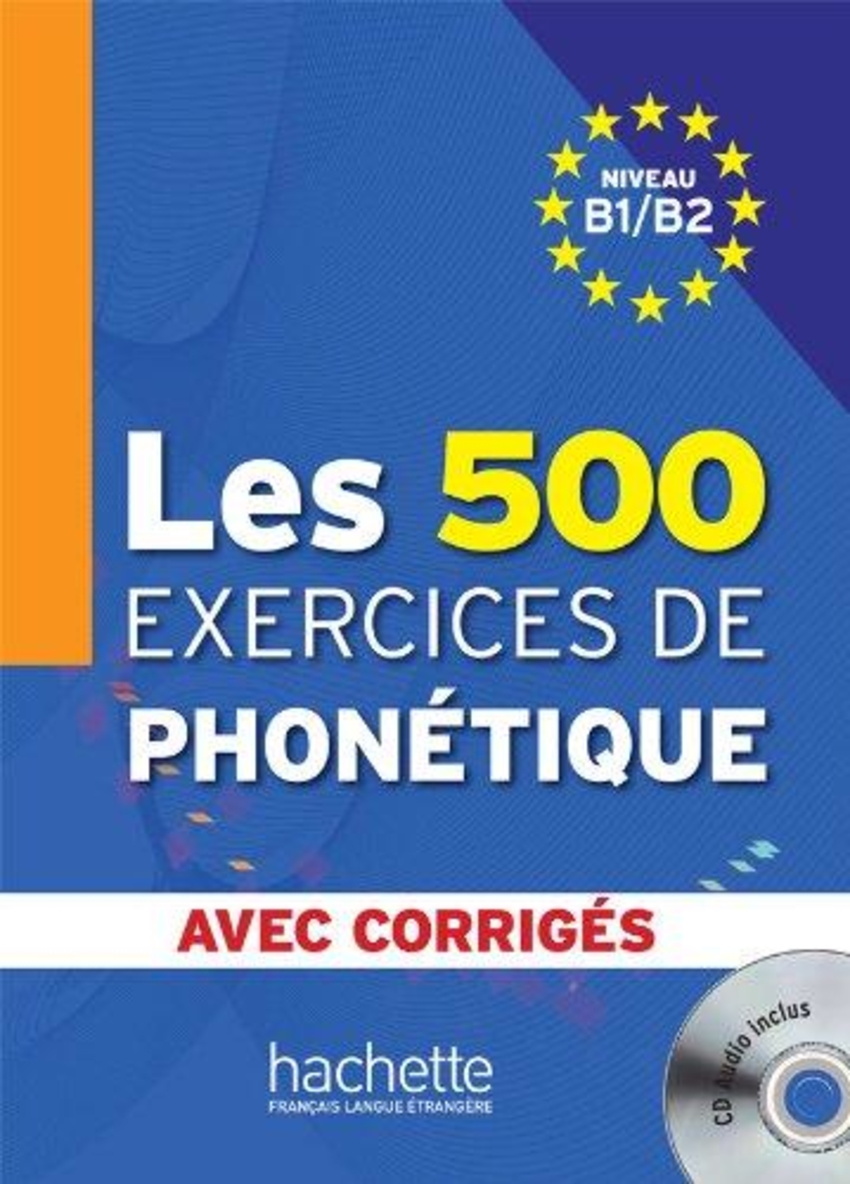 

Книга Les 500 Exercices Phone'tique B1/B2 + CD audio