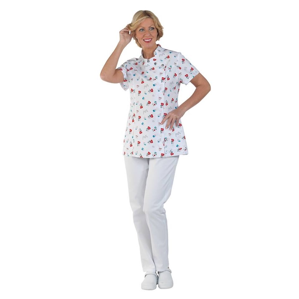 

Жакет-кітель медичний Color4health GENEVE з Прінтом SORRISO M
