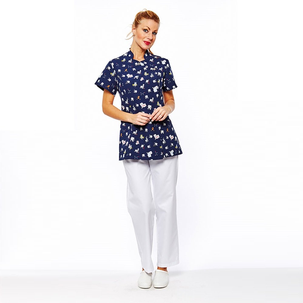 

Жакет-кітель медичний Color4health GENEVE з Прінтом SMILE XS