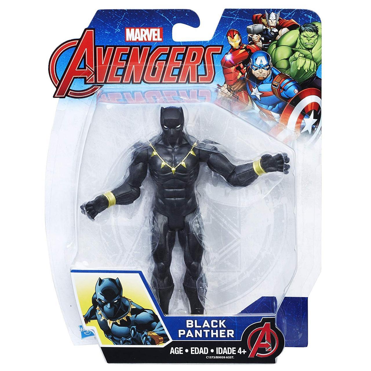

Фигурка Hasbro Черная Пантера 15см Мстители - Black Panther, Avengers, Basic, -138344