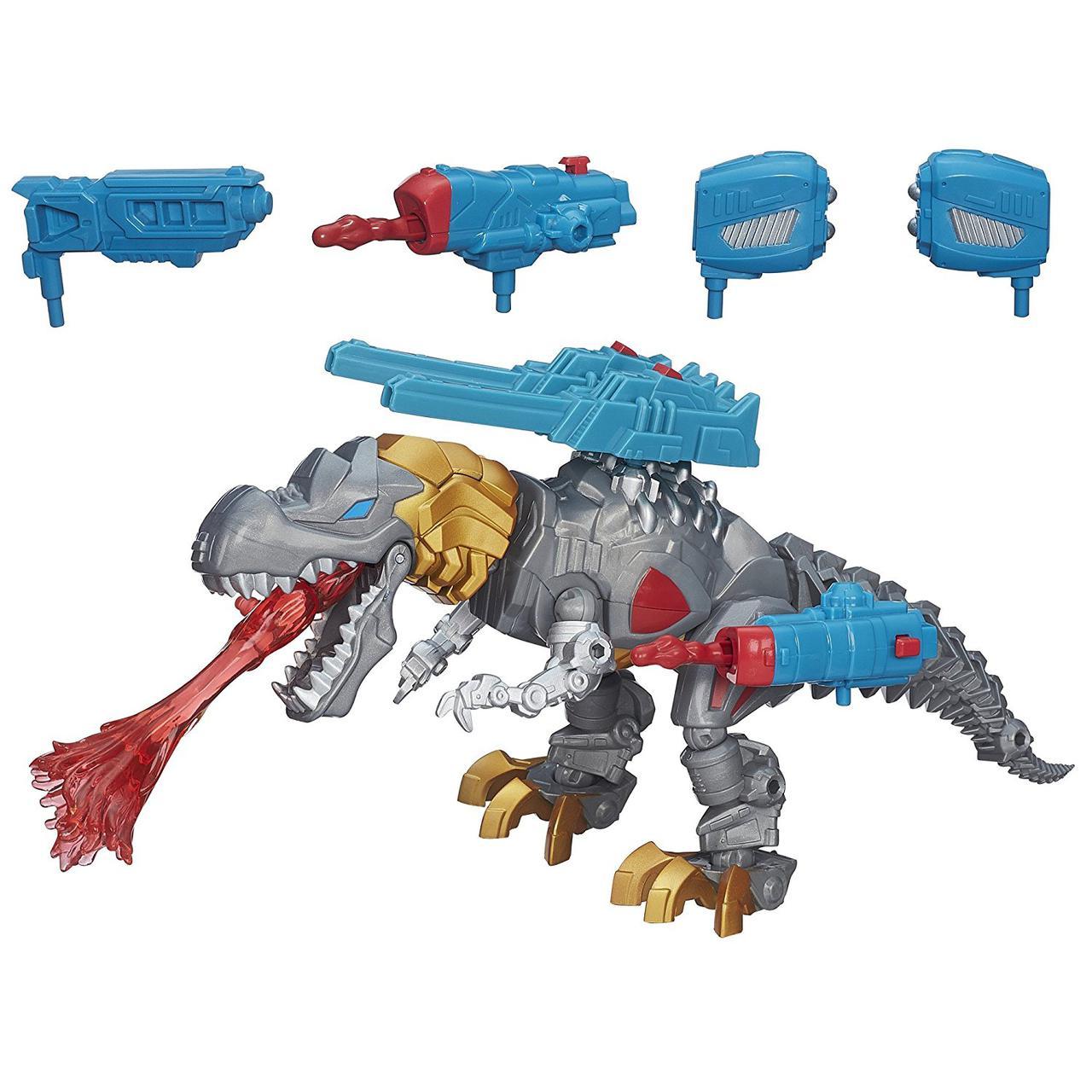 

Игрушка-конструктор Hasbro Гримлок с подсветкой - Electronic Grimlock, Mashers, -138315