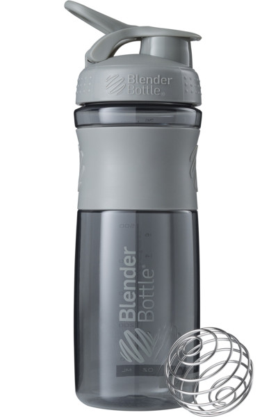 

Спортивная бутылка-шейкер BlenderBottle SportMixer 820ml Grey, Original - 144856