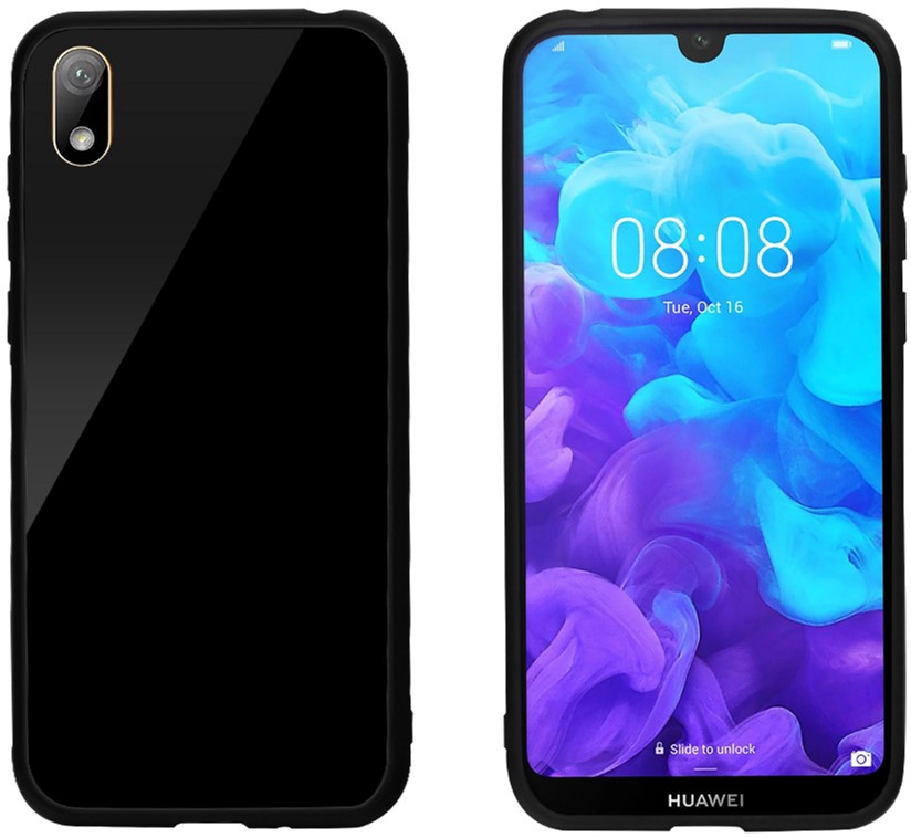 

Панель Intaleo Real Glass для Huawei Y5 2019 Black