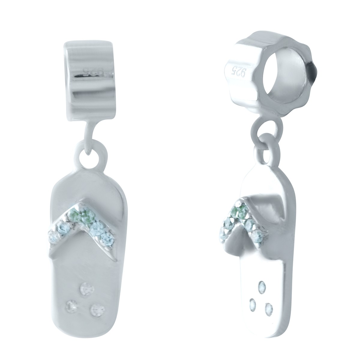 

Серебряный шарм SilverBreeze с фианитами