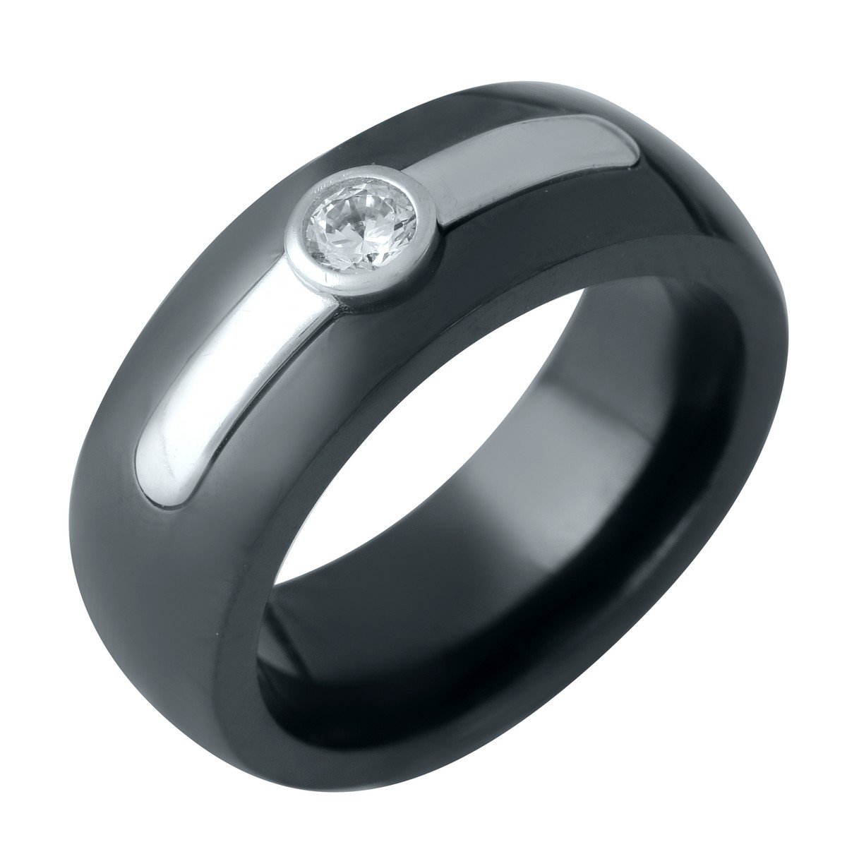 

Серебряное кольцо SilverBreeze с керамикой 17 размер