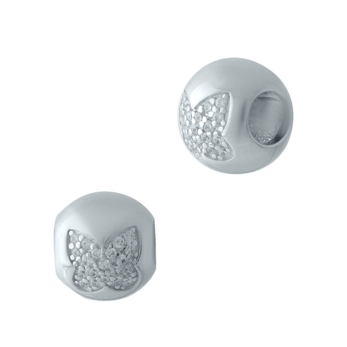 

Серебряный шарм SilverLine с фианитами