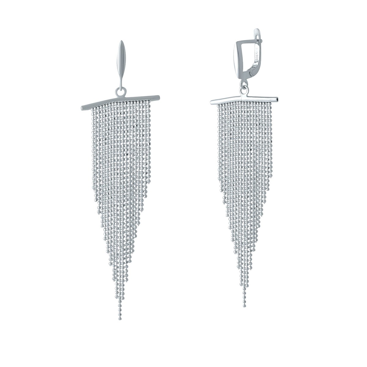

Серебряные серьги SilverBreeze без камней