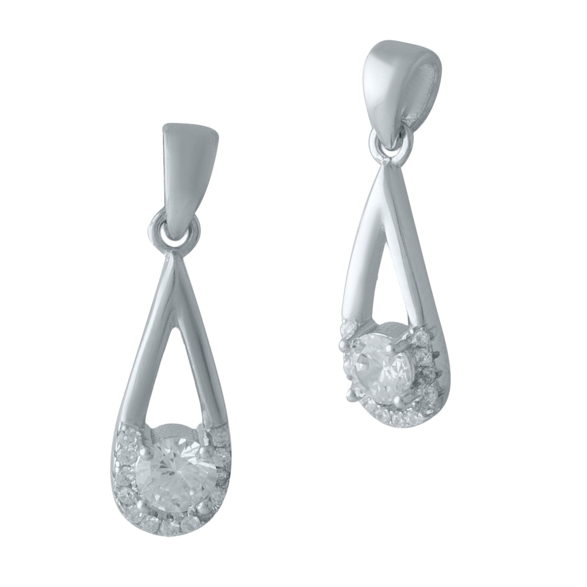 

Серебряная подвеска SilverLine с фианитами