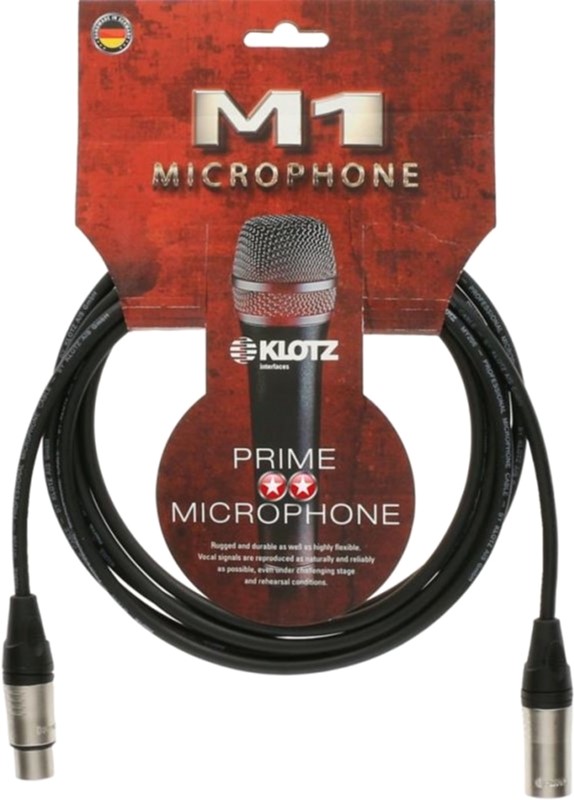 

Кабель микрофонный Klotz M1 Prime Microphone Cable 5 м (228270)