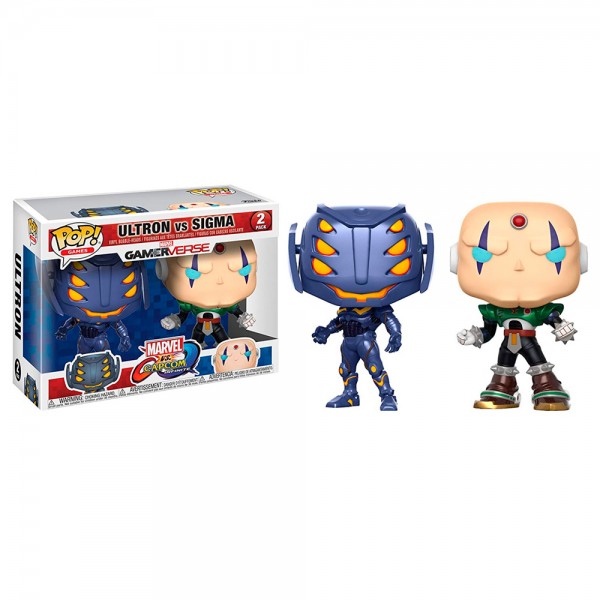

Фигурка Funko POP! Games Marvel vs. Capcom Infinite - Ultron vs Sigma 2-PACK Vinyl Figure, 22779, 10см