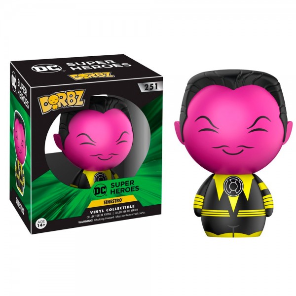 

Фигурка Funko Sugar Dorbz DC Super Heros - Sinestro Vinyl Figure, 11376, 8cm