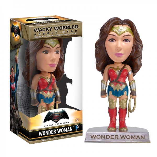 

Фигурка Funko Wacky Wobbler: DC: BvS: Wonder Woman, 7020, 15см