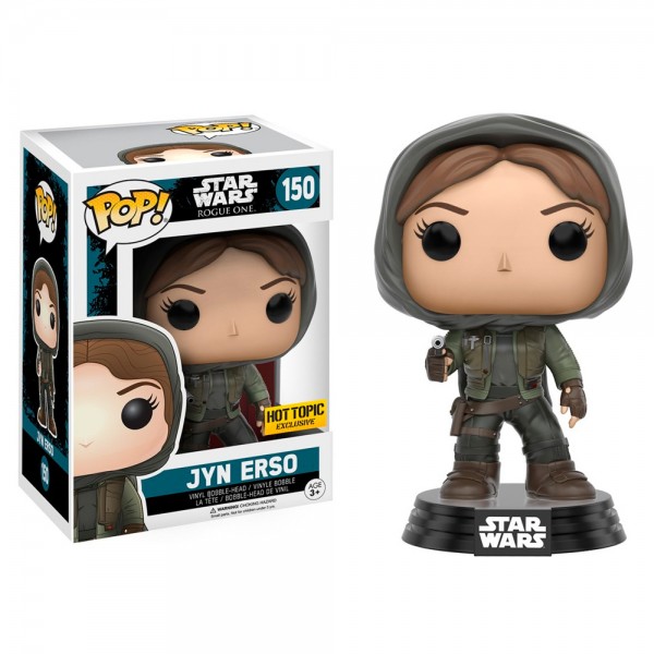 

Фигурка Funko POP! Bobble: Star Wars: Rogue One: Jyn Erso Hooded (Exclusive), 10450, 10 см