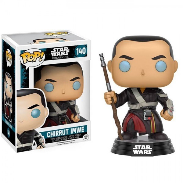 

Фигурка Funko POP! Bobble: Star Wars: Rogue One: Chirrut Imwe, 10455, 10 см