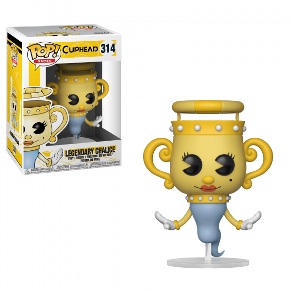 

Фигурка Funko POP! Games Cuphead - Legendary Chalice Vinyl Figure, 26969, 10см
