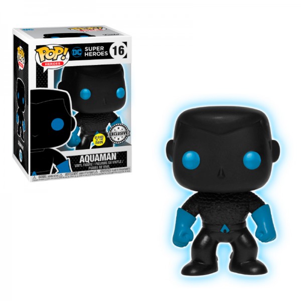 

Фигурка Funko POP! Justice League: Aquaman Silhouette Glow in the Dark Vinyl Figure, 24743, 10см