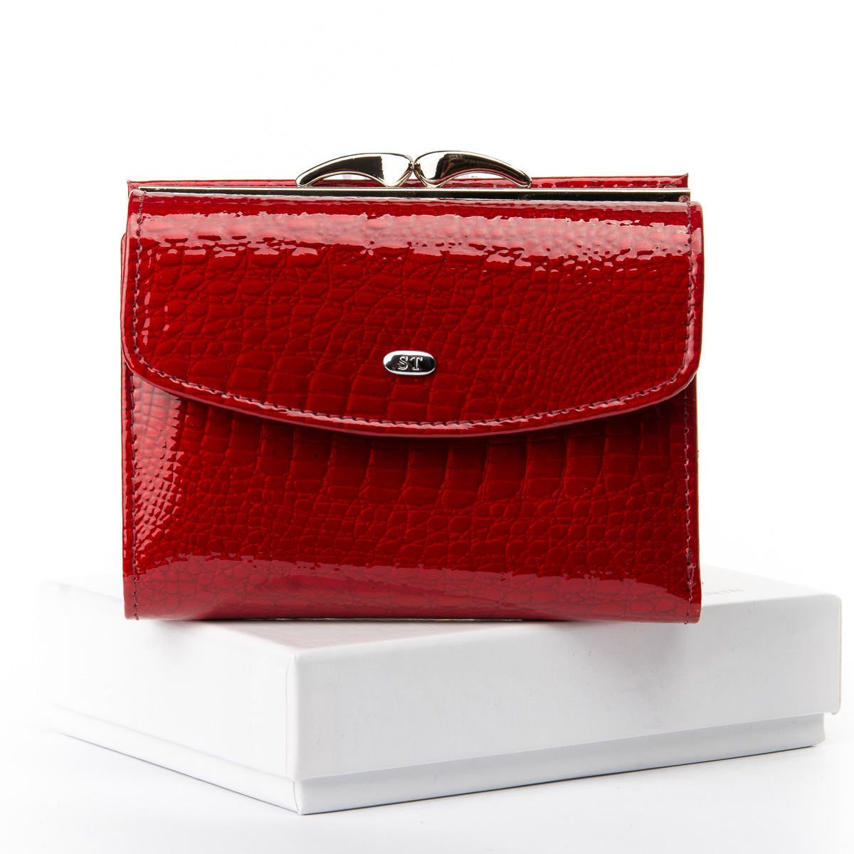 

Женский кожаный кошелек ST 31331 red