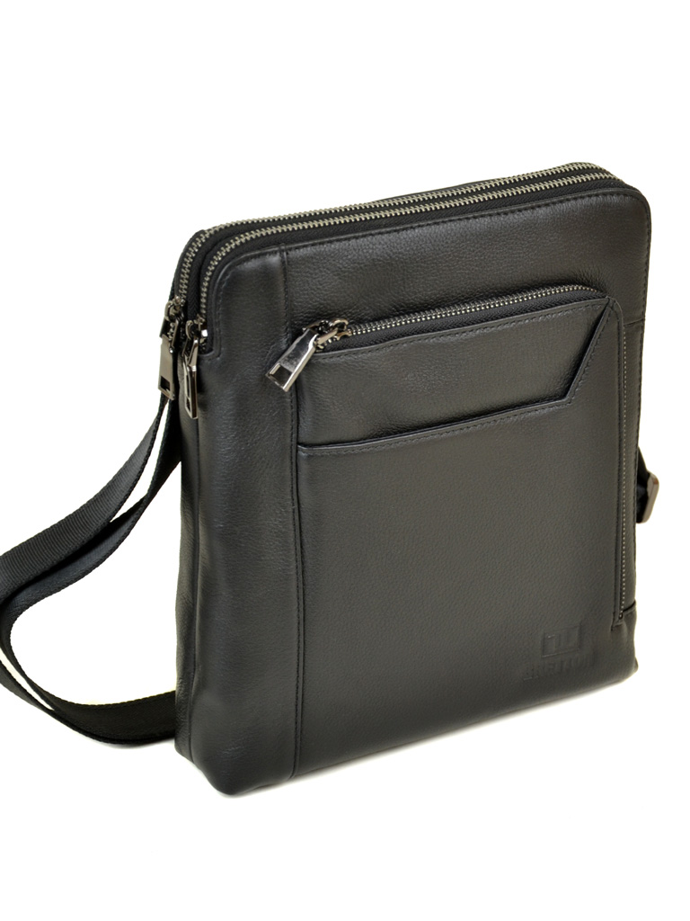 

Мужская кожаная сумка BRETTON 30387 black