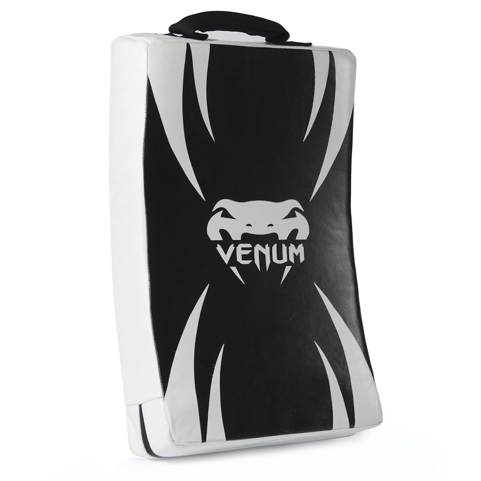 

Макивара изогнутая кожаная Venum VL-8333-BKW р-р 55x35x10см