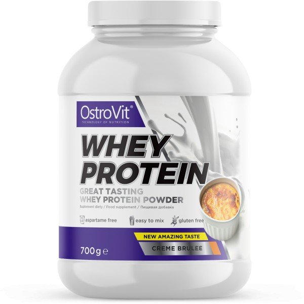 

Протеин OstroVit Whey Protein 700 g /23 servings/ Cream Brulee 700 г