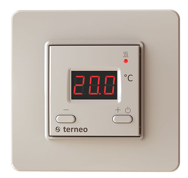 

Цифровой терморегулятор для теплого пола Terneo st (слоновая кость)