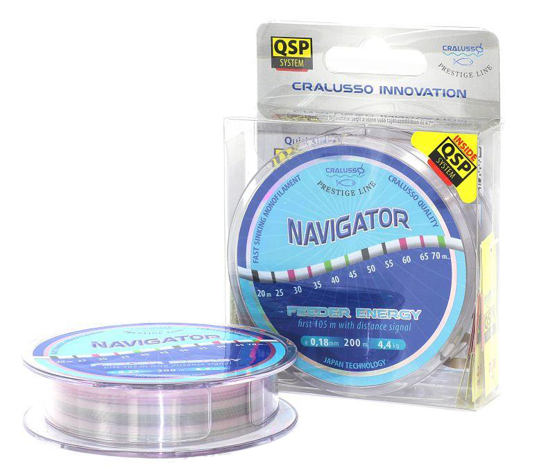 

Леска Cralusso Navigator Feeder Energy 0,20mm 200mm 5,51kg (33904120)