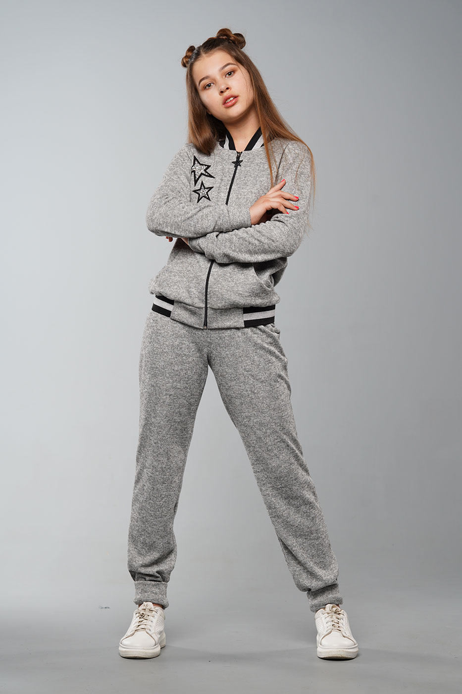 

Спортивный костюм Tiaren Jennie 140 см Серый