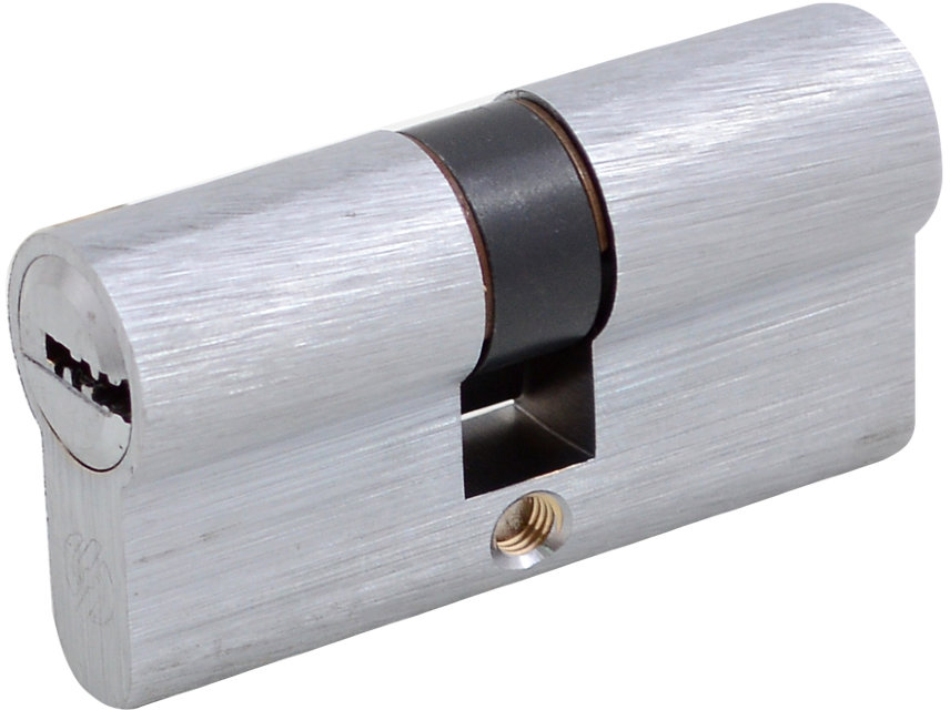 

Цилиндр Securemme 3200CCS35451X5 К2 35/45 мм 5 ключей + 1 монтажный ключ Матовый хром