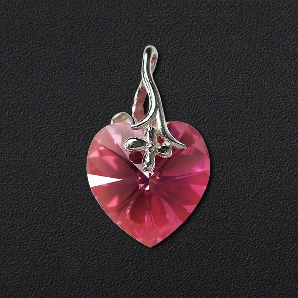 

Серебряный подвес Swarovski 3310-роз