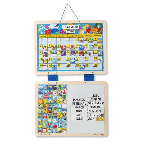 

Вечный магнитный календарь Monthly Magnetic Calendar Melissa&Doug MD5058