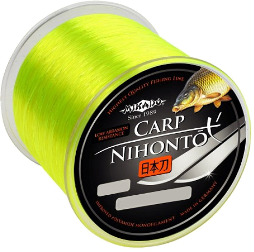 

Леска Mikado Nihonto Carp Fluo 600 м 0.40 мм 14.5 кг Флуоресцентная (ZNKF6-040)