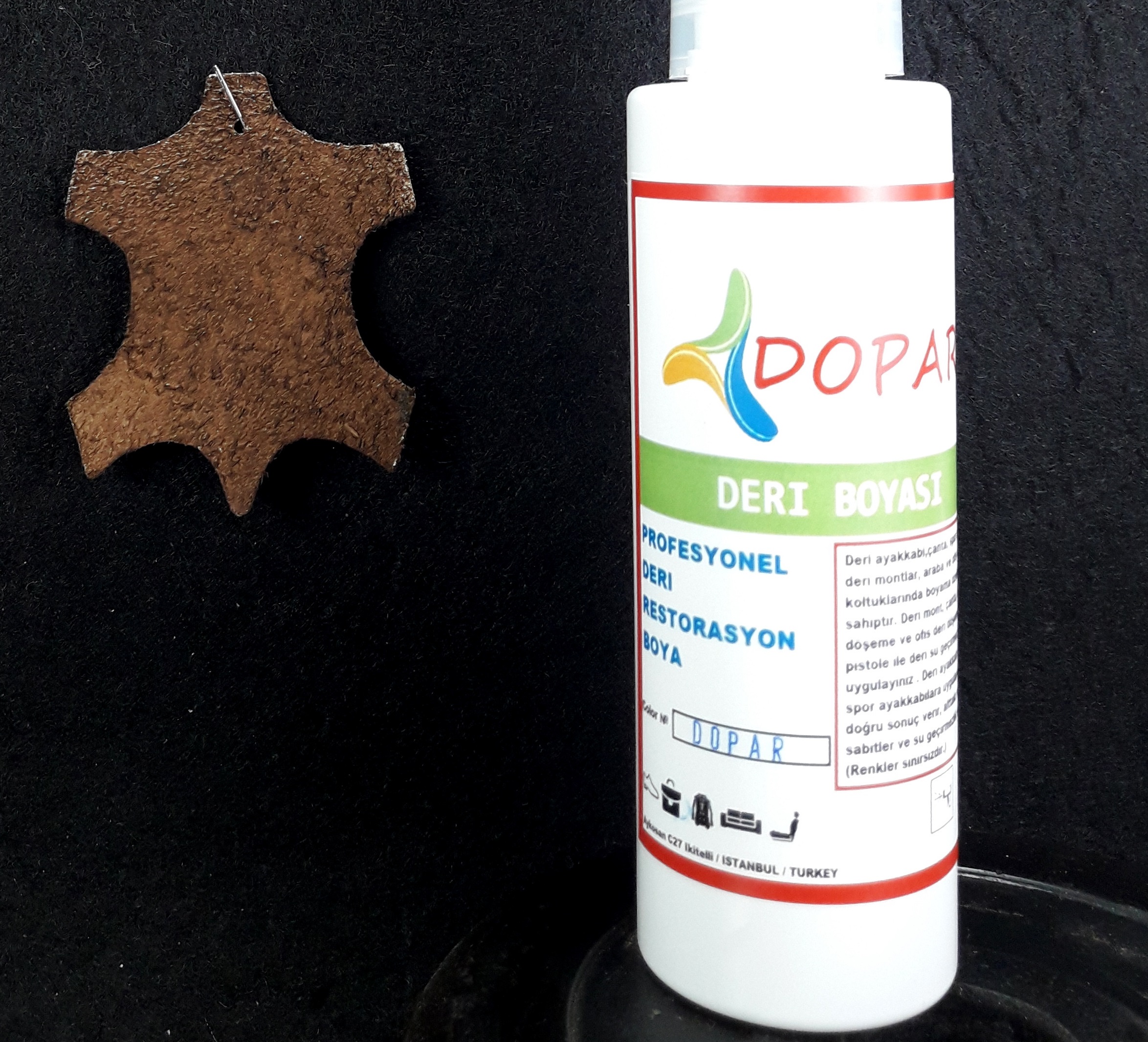

Краска для замши велюра нубука Dopar Коричневый
