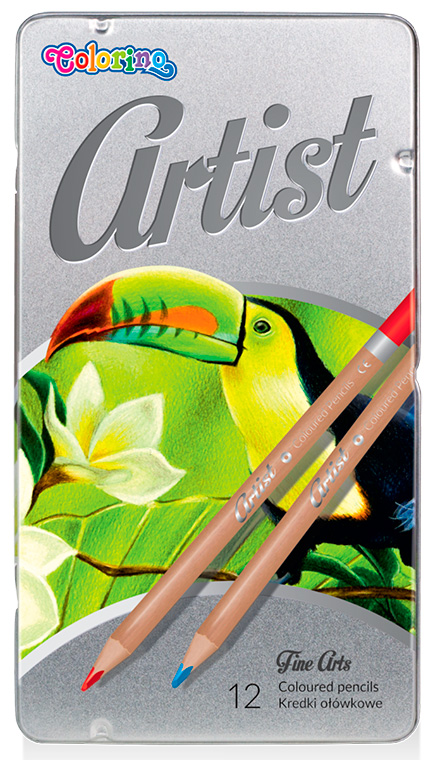 

Карандаши цветные Artist Colorino 12 шт 12 цветов (83256PTR)