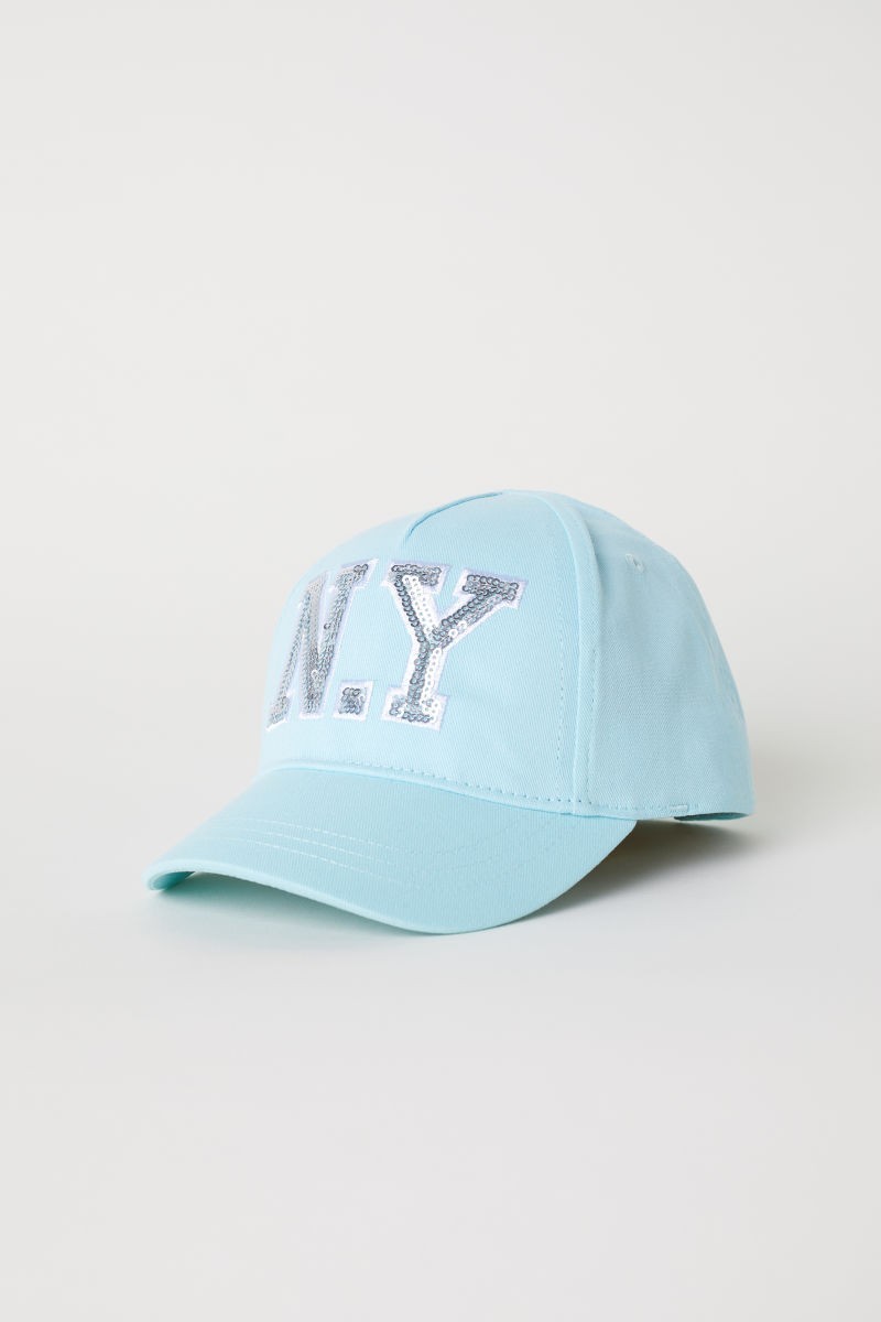 

Кепка H&M 51 см Голубая (НМ112253)