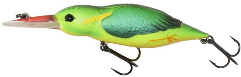 

Воблер DAM Effzett Eisvogel 110 мм 28 г (firetiger) FL Зелено-салатовый (60164)