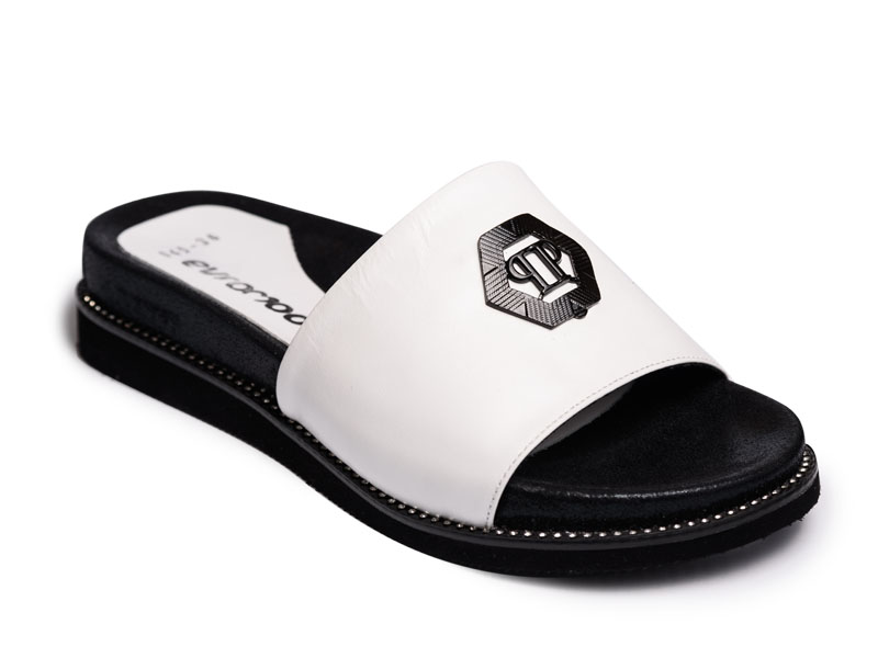 

Шлепанцы EVROMODA T-045-1 36 Белые