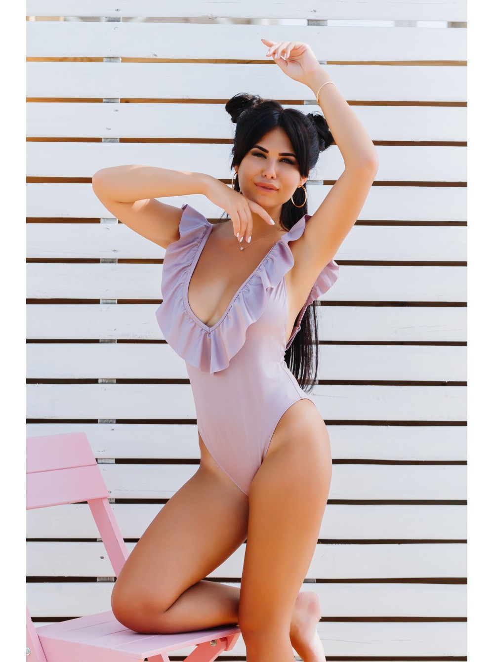 

Купальник Victoria's Secret PINK S лиловый 1251