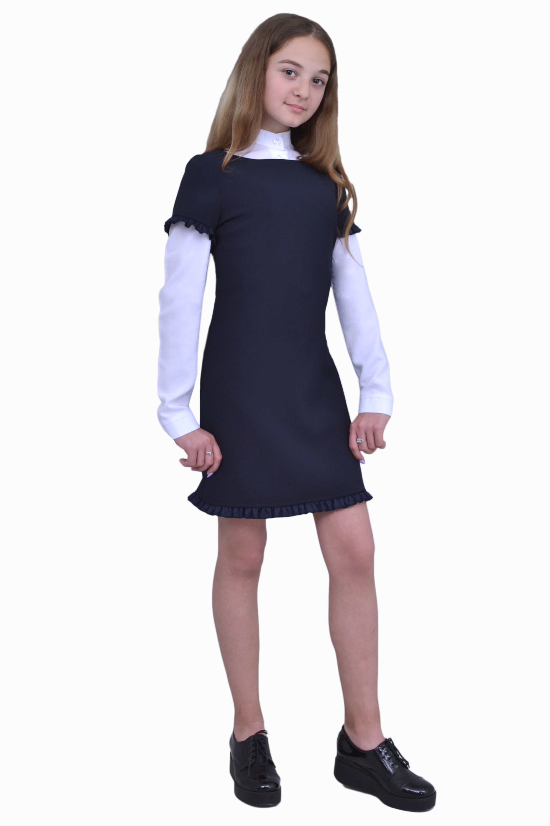 

Сарафан Попелюшка 1092 152 см Темно-синий