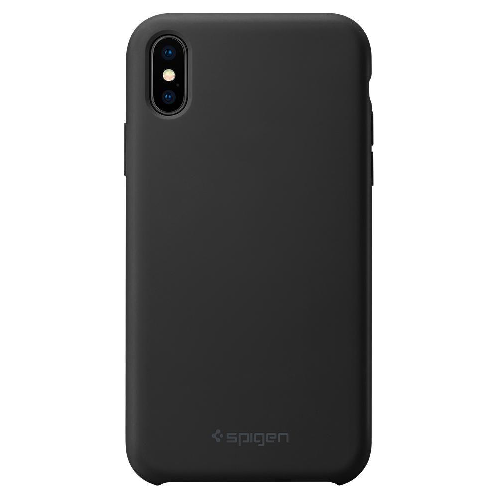 

Чехол Spigen Silicone Fit для iPhone XS Max Black