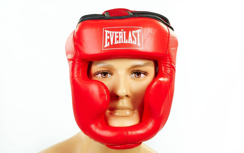 

Шлем боксерский с полной защитой Everlast BO-6001-R размер M