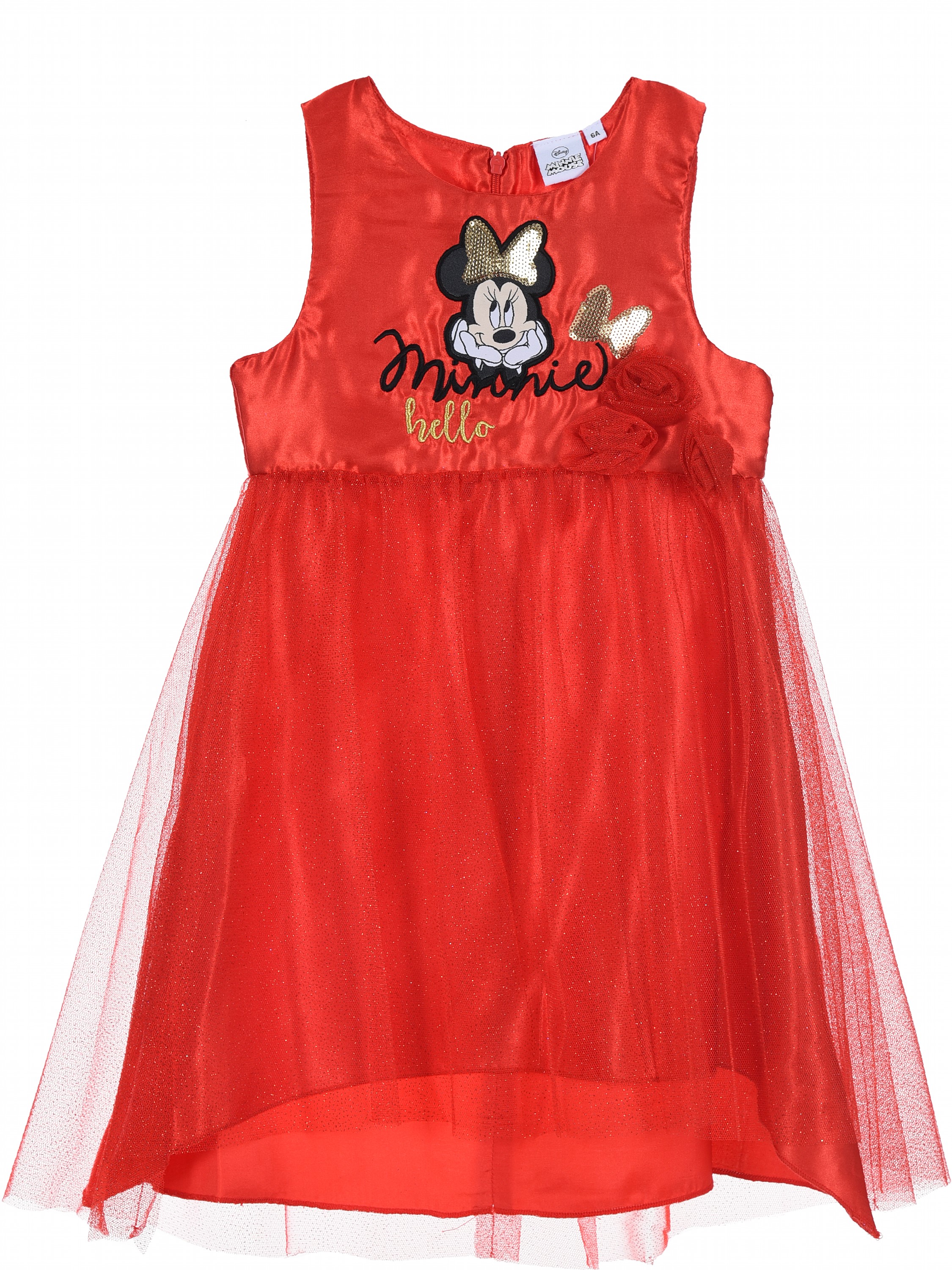 Акція на Платье фатиновое Disney Minnie HS1124 8Y Red (3609083991624) від Rozetka UA