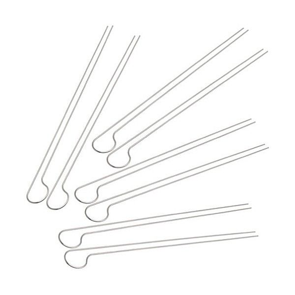 

Двойные шампуры Weber Double Prong Skewer 8шт (8402)
