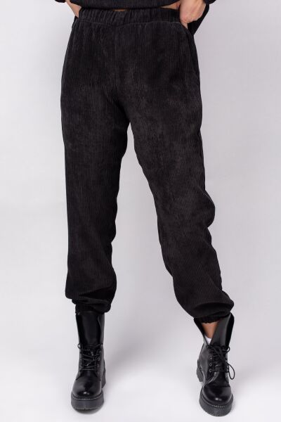 

Брюки С Манжетами Внизу Из Королевского Вельвета - 3723-Xs