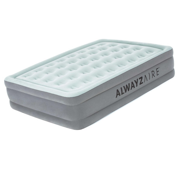 

Двухспальная надувная велюровая кровать со встроенным электронасосом Bestway (67706)