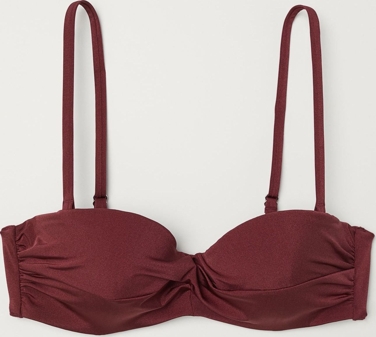 

Верхняя часть купальника H&M 060589599 65C Бордовая