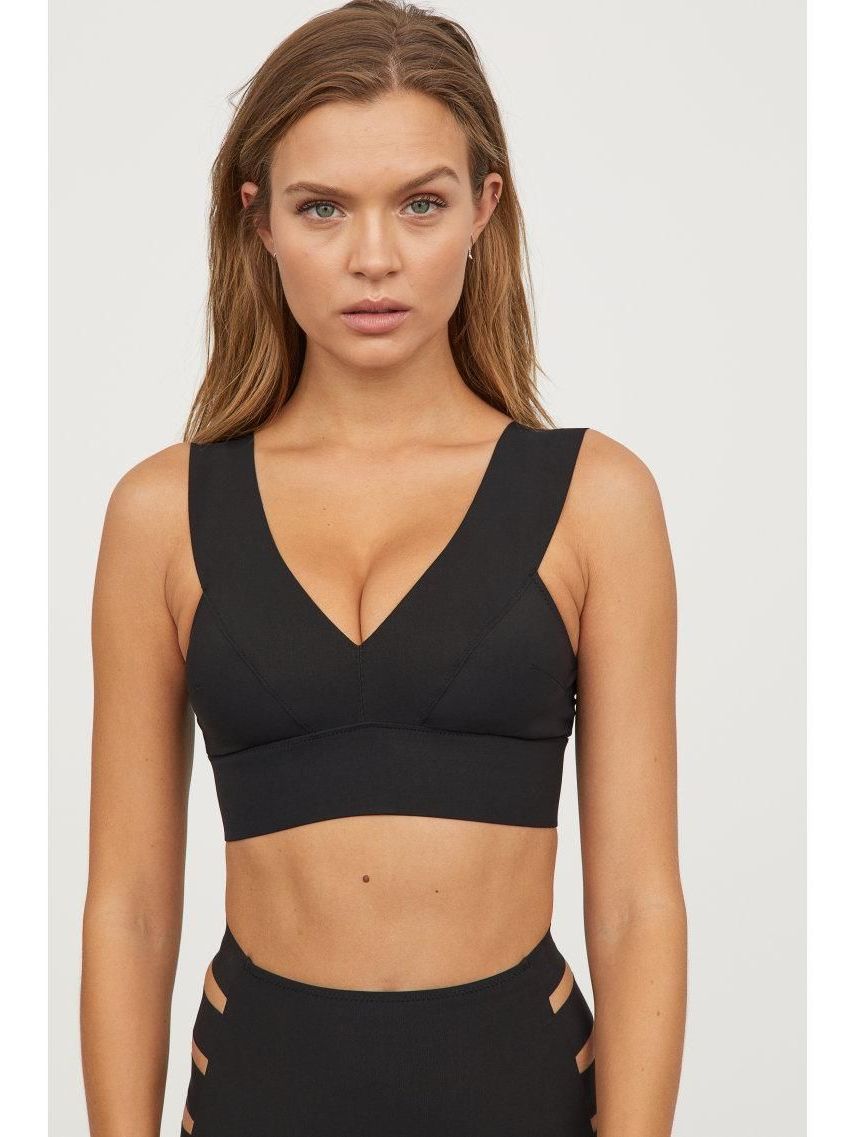 

Верхняя часть купальника H&M 060590919  Черная, Верхняя часть купальника H&M 060590919 34 Черная