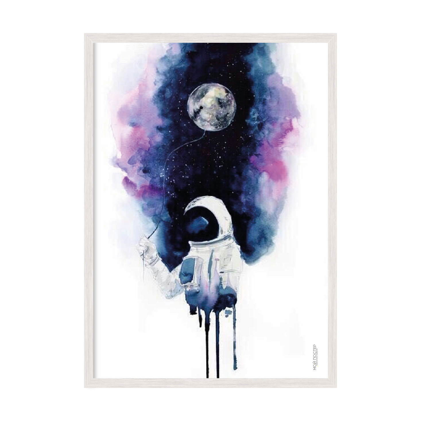 

Постер "Space Art" с антибликовым стеклом 42 x 59.4 см в белой рамке