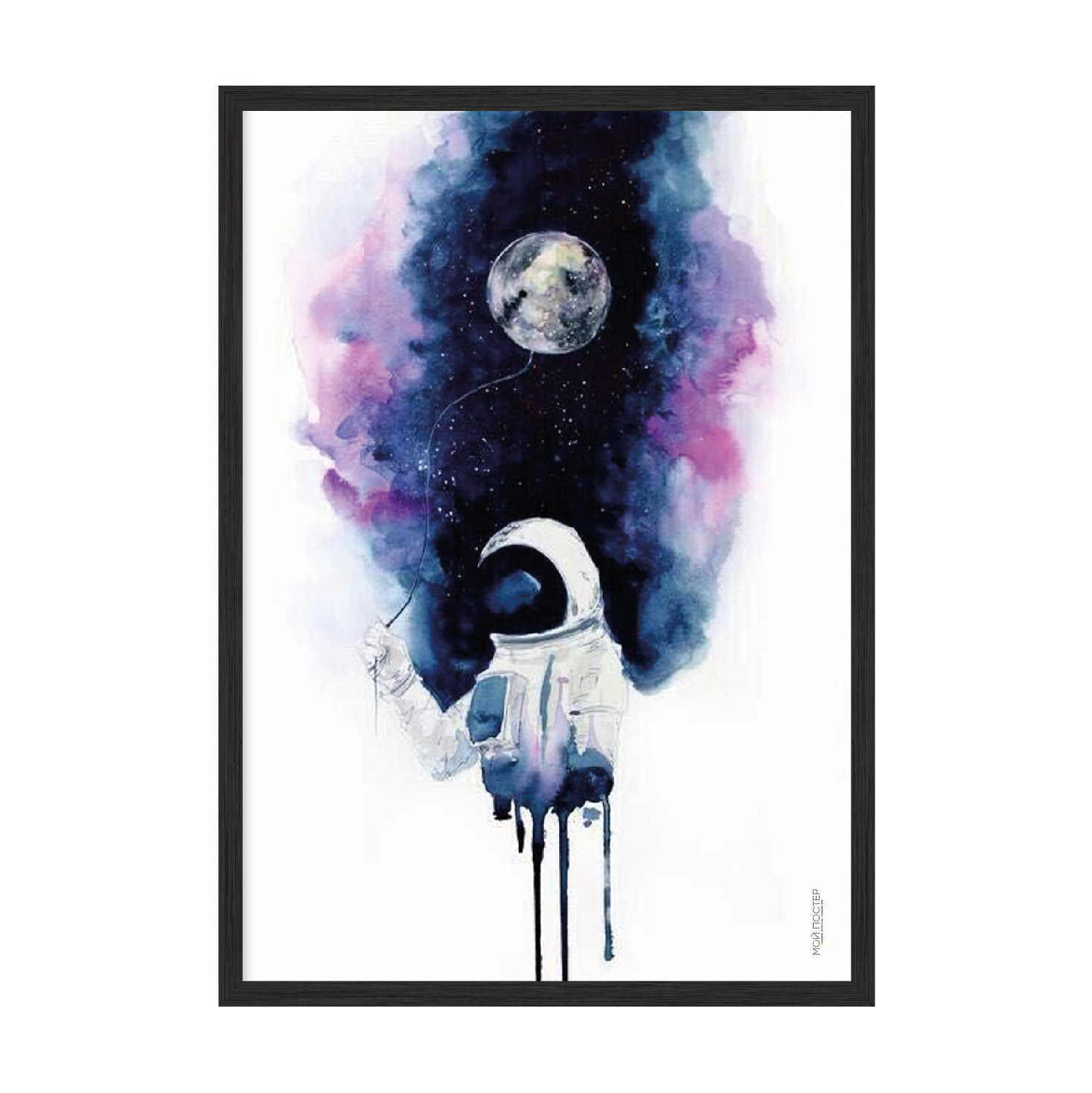 

Постер "Space Art" с антибликовым стеклом 29.7 x 42 см в чёрной рамке