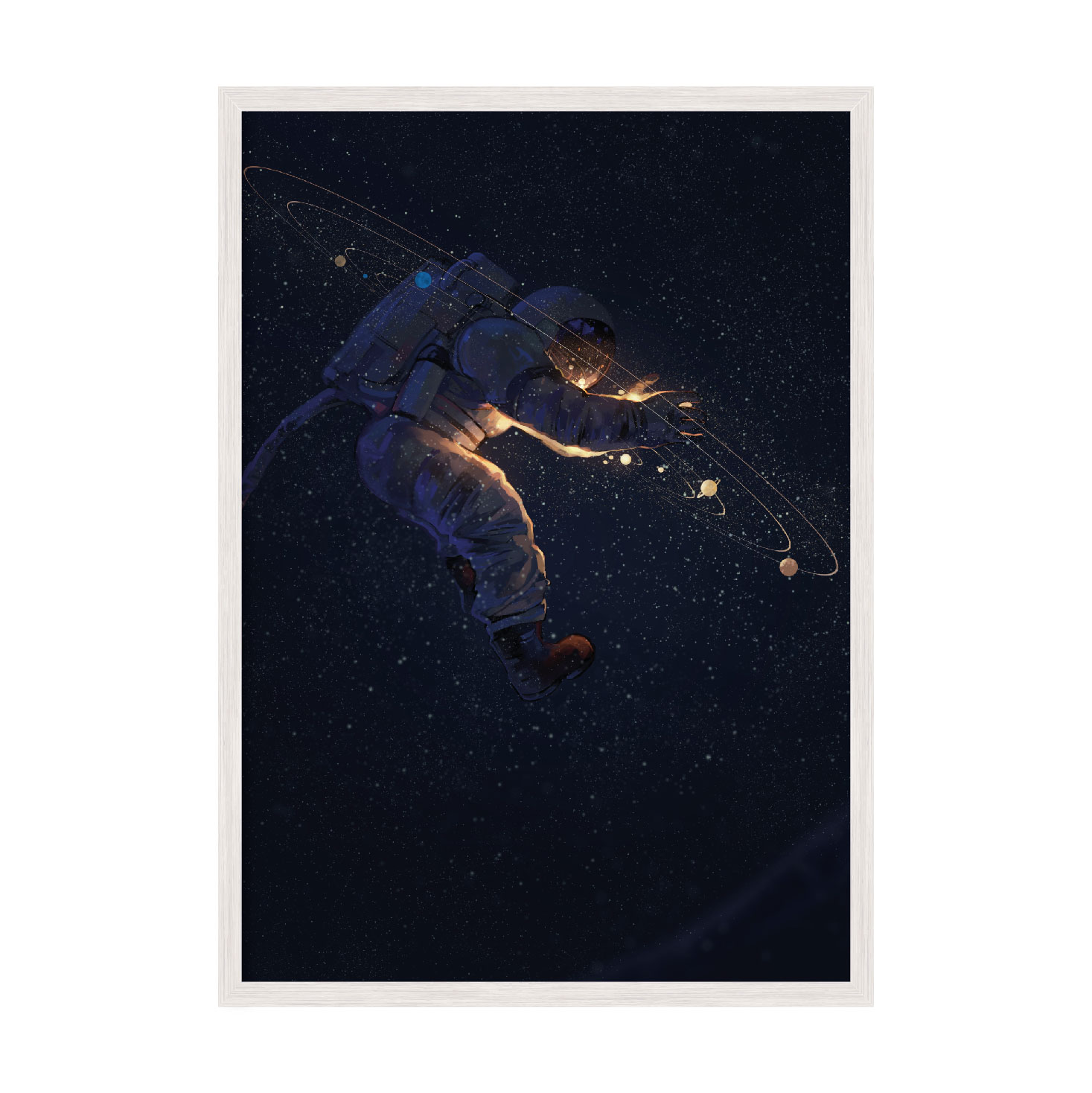 

Постер "Dark Space" без стекла 42 x 59.4 см в белой рамке