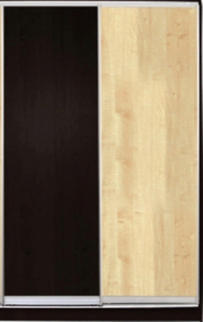 

Шкаф купе Luxe Studio Стандарт-3 ДСП-2 1200x2400x600 двухдверный